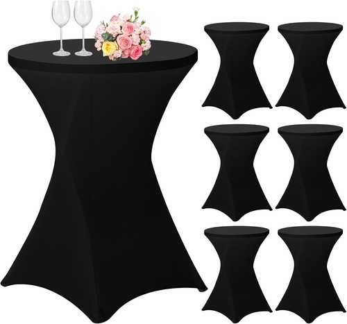 6er set stehtischhusse stretch - 6er-set,