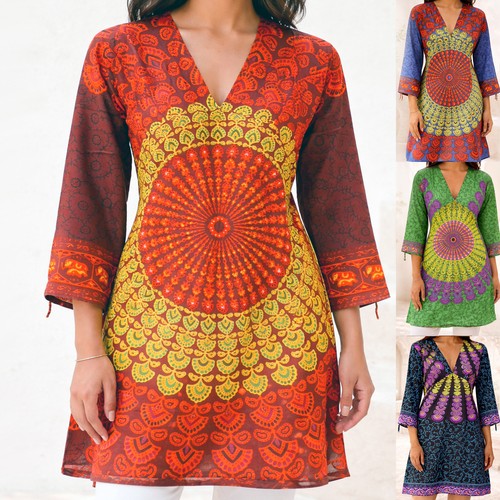 Kleid tunika top langarm - kleid,