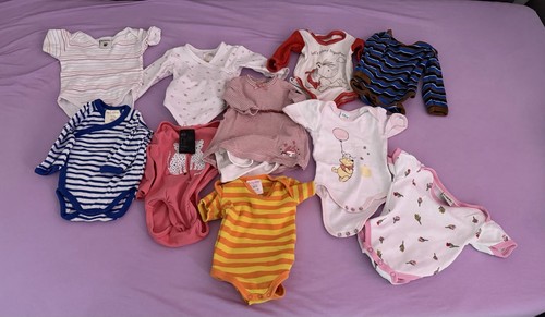 Baby set 10x bodys 56 - bodys, gr.