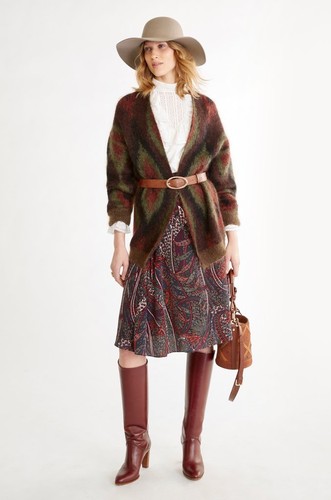 Vanessa bruno midi rock xs - bruno,