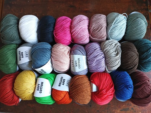Soft cotton langyarns 100 - cotton,