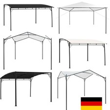 Pergola Pavillon Überdachung mit Schiebedach Garten Partyzelt Metall Stahl DE