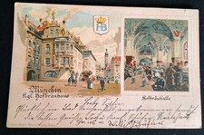 AK 1907 München Hofbräuhaus