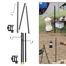 Camping-Lampenmast, tragbar