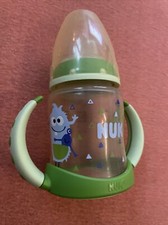 NUK First Choice Night Trinklernflasche 150ml ab 6 - 18 Monat Trinktülle Silikon