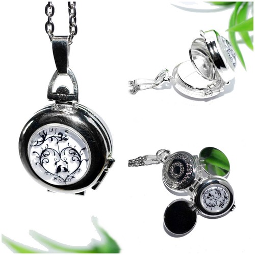 Medaillon kette anhänger - medaillon, +
