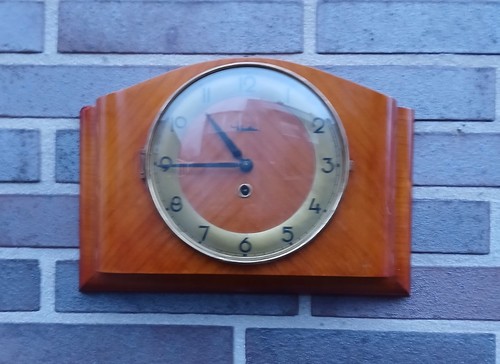 Alte wanduhr original - wanduhr, original art