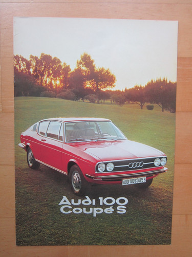 Audi 100 coupe prospekt - coupe, s