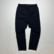 H&M Navy Nadelstreifen Chino