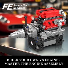 V8 Motor Bausteine Modell