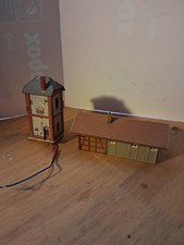 Bahnwärterhaus Spur N mit Lagerschuppen
