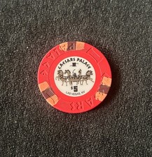 Caesars Palace Casino * 5$ Poker Chip Jeton * Las Vegas * Strip * Boulevard