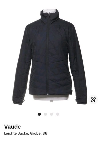 Vaude primaloft jacke schwarz - vaude,