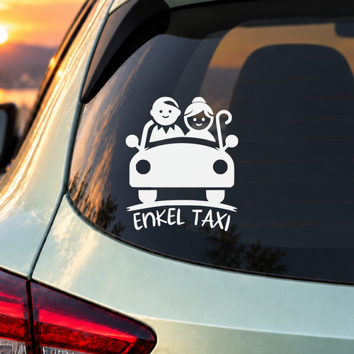 Auto aufkleber enkel - aufkleber, |