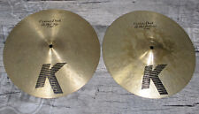 Zildjian K-Custom 14" Dark Hi-Hat Becken Cymbal Made in USA Drums Schlagzeug
