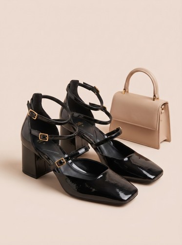 Zara women black - women’s, patent