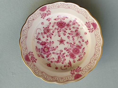 Meissen teller indisch purpur - teller,