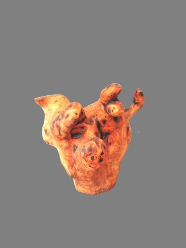 Skulptur deko objekt holz - objekt,