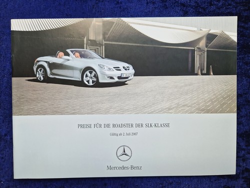 Mercedes slk preisliste - mercedes,