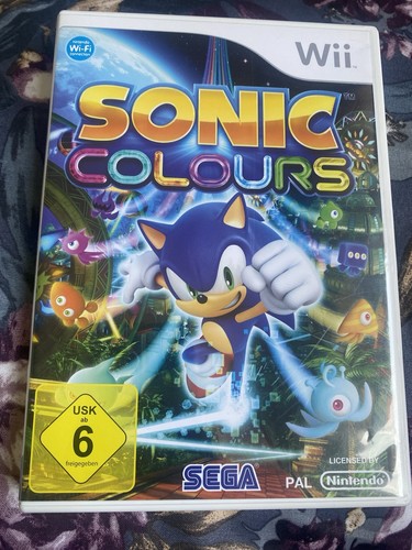Sonic colours nintendo wii - colours,