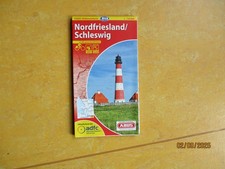 ADFC-Radtourenkarte Nordfriesland/Schleswig, 7. Auflage 2015