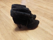 Laura Scott Schuhe mit Kunstfell Gr. 39