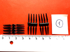 Spur HO, ROCO, ?,  Rungen, 24 Stück, schwarz, (1), gebraucht