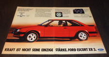 Ford Escort XR3 MK3 Reklame
