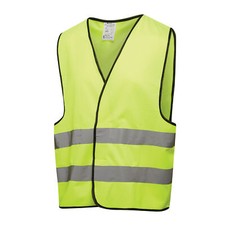 Warnwesten Auto in Gelb Sicherheitsweste inkl. Tasche Fahrrad Warnweste