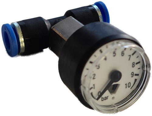 Manometer zum leitungseinbau - manometer,