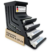 Batterie Aufbewahrungsbox – Batterie Organizer für AA Mignon & AAA Micro