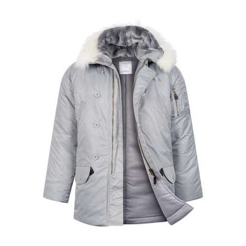 Army parka padded - army,