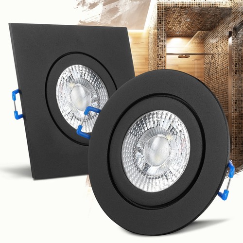 Ip44 led spots flach - led, 230v