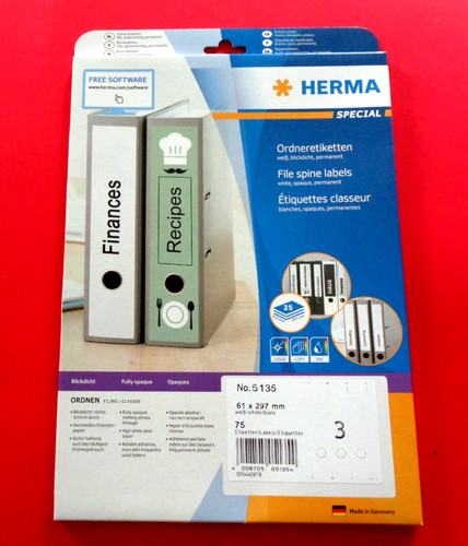 Herma ordneretiketten x - herma, 61