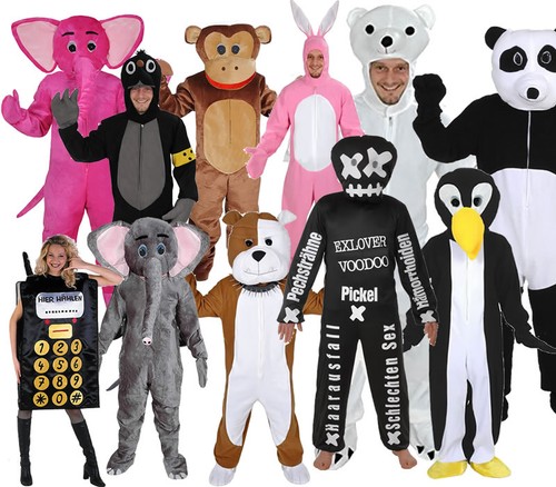 Kostüm affe panda hase - affe,,