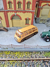 Brekina H0 5600 Setra S6 Kassbohrer Bus Beige/Braun ohne OVP