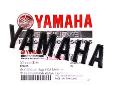 ORIGINAL Yamaha-3D-Tank-Schriftzug-XSR-Aufkleber-PVC-Sticker-120-Emblem-SCHWARZ
