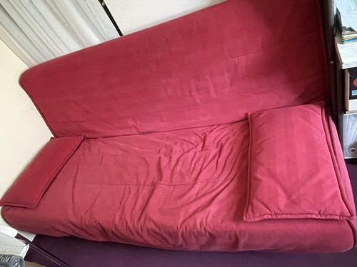 Ikea bettsofa rot sitzer - bettsofa, rot,
