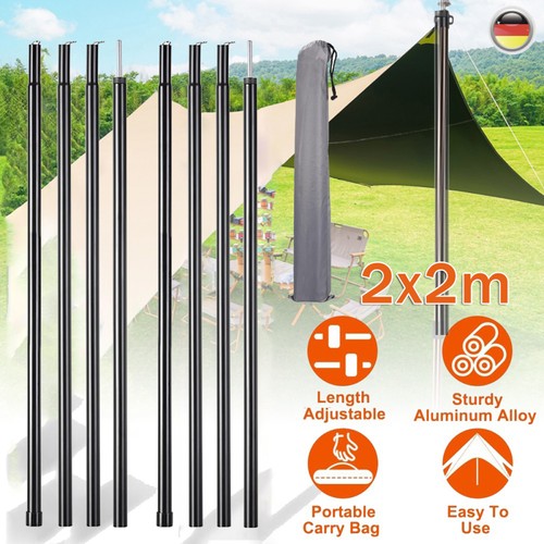 200cm zeltstangen teleskop - zeltstangen,