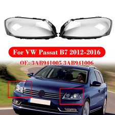 2x L+R Glas Scheinwerfer