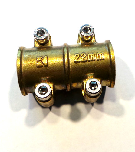 Dichtschelle messing 22mm - dichtschelle,
