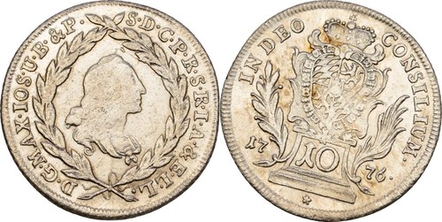 Bayern kreuzer 1776 - 10,