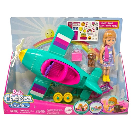 Chelsea can barbie - barbie, flugzeug