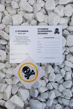 Set 10x Totenkopf Abzeichen