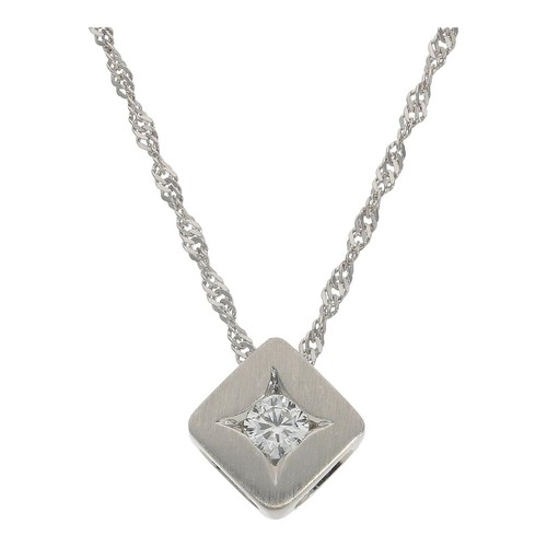 Kette mit anhänger platin 950 - mit,