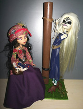  2 Monster High Puppen CLEO &