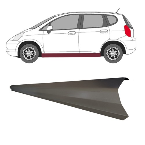 Reparaturblech schweller links - reparaturblech,