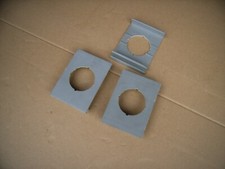 Tehalit Hager L8730 Geräteblende BR Kanal Grau RAL 7030 RAL 7030 d=45mm 1fach