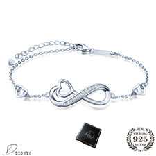 Damen Armband Herz 925