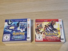 Pokemon Alpha Saphir & Omega Rubin Nintendo inkl. Steelbooks 3DS UVP Vollständig